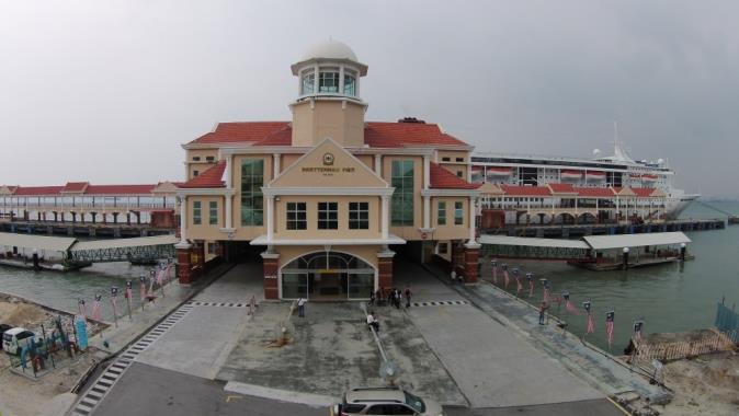 Swettenham Pier Penang - Penang Port - George Town - Malaysia